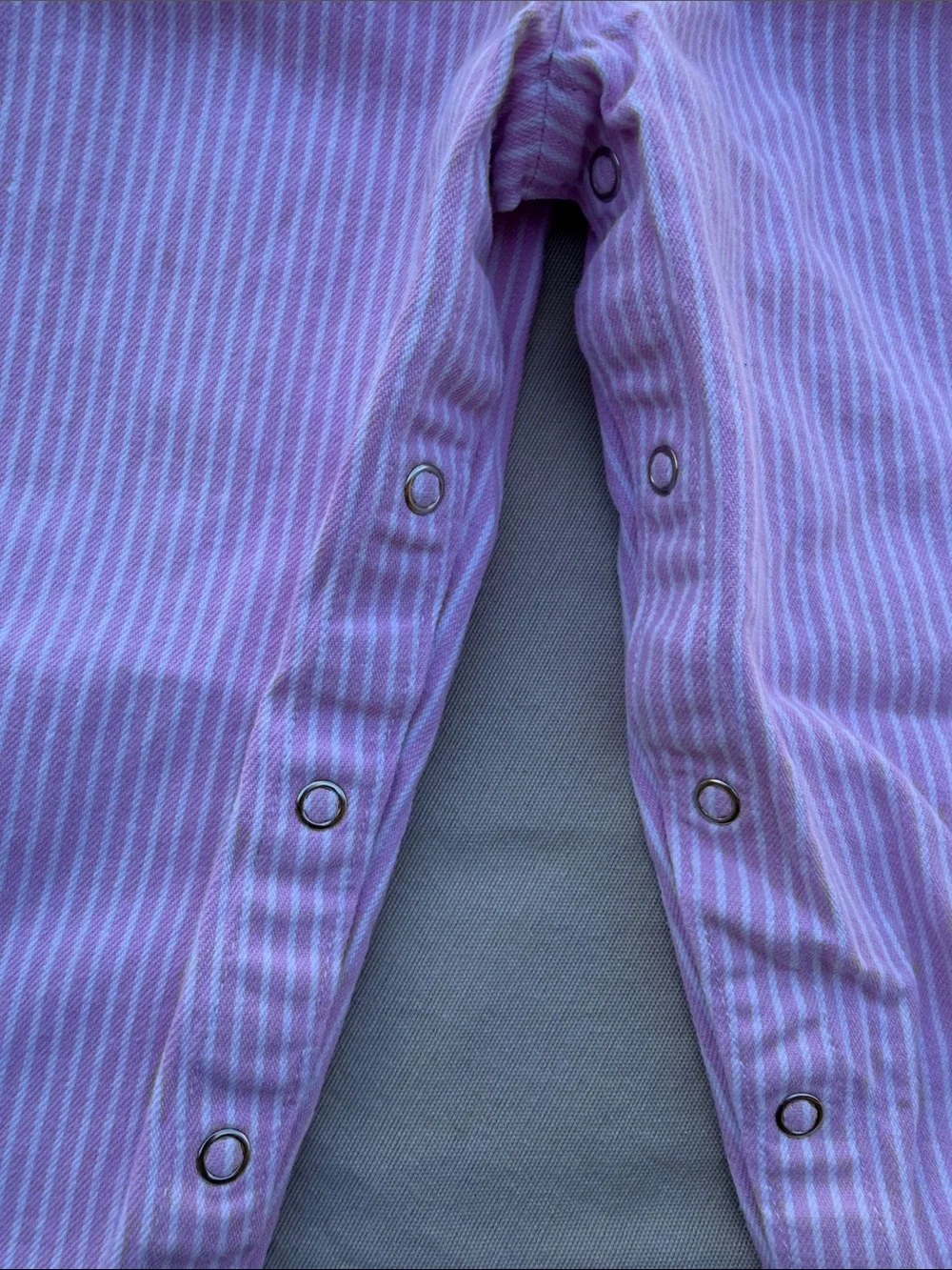 Pink & white stripe Oshkosh b’gosh Kids Overalls